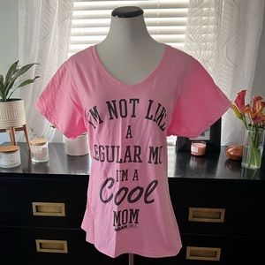 Mean Girls Fan Favorite Cool Mom Tshirt Pink XXL